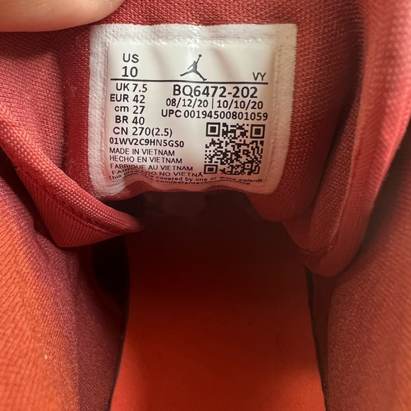 Nike Air Jordan 1 Mid Canyon Rust | Womens Sz US 10 | BQ6472-202 Unique Color - Picture 10 of 11